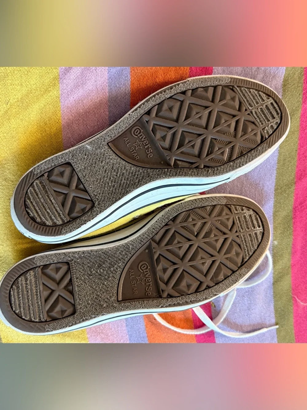 Converse women’s Yellow Low Top Canvas Sneakers